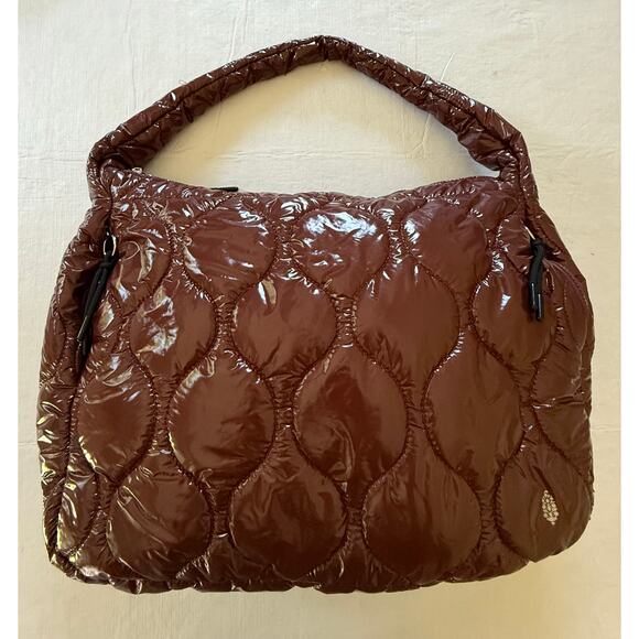 Free People Movement Surplus Shine Carryall Shoulder Bag in Nutshell - Picture 2 of 14